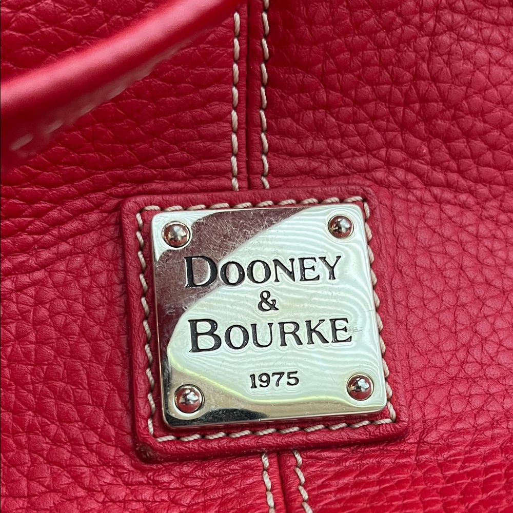 Dooney and Bourke Red Chiara Bag size medium - Picture 11 of 14